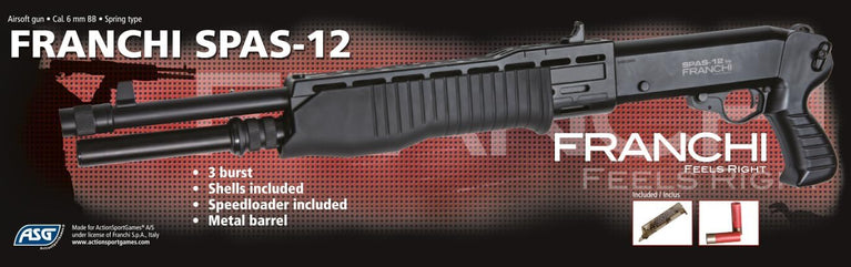 FUCILE SOFTAIR A POMPA SPAS-12 FRANCHI