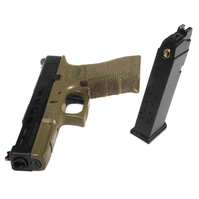 PISTOLA SOFTAIR A GAS GBB P06 G-SERIES OD GREEN DELTA ARMORY