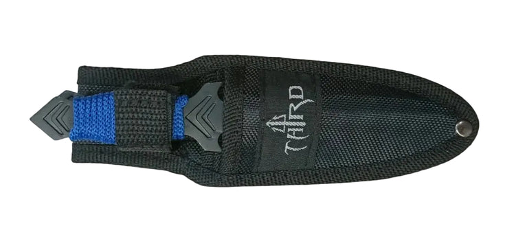 SET DI 3 COLTELLI DA LANCIO CON FODERO THIRD AMONT
