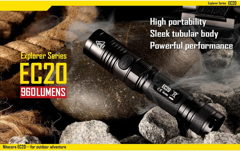 Torcia Modello Ec20 Explorer 950 Lumen Nitecore