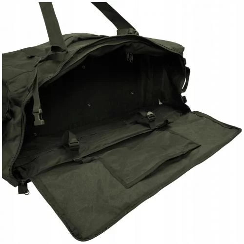 Borsone trolley con ruote colore VERDE MILTEC