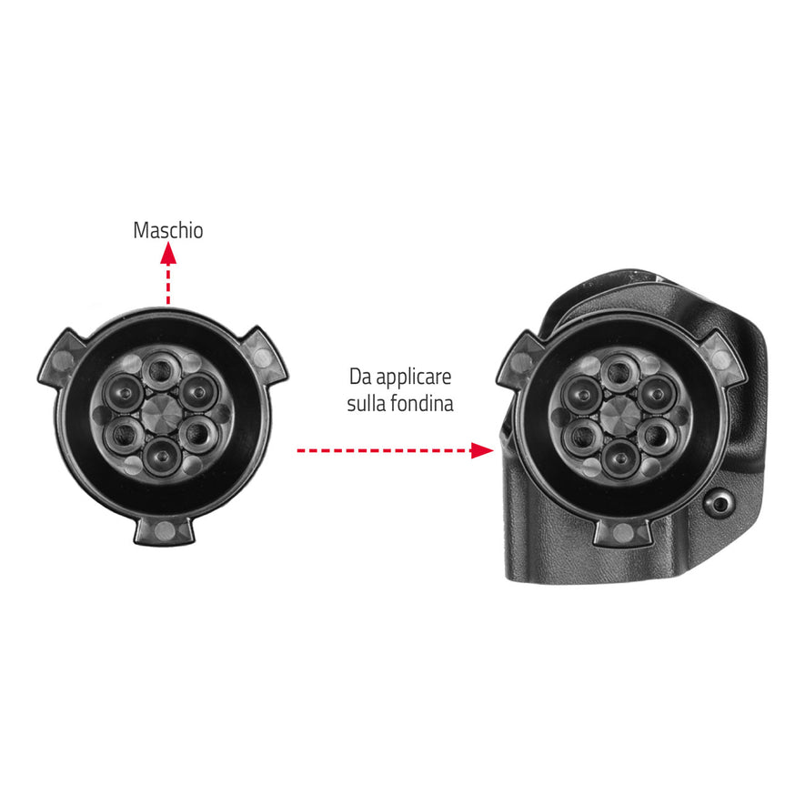 SISTEMA MODULARE DI ATTACCO RAPIDO R.F.A.S.VEGA HOLSTER