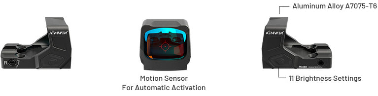 RED DOT PN330 ULTRA COMPATTO AIMWIN