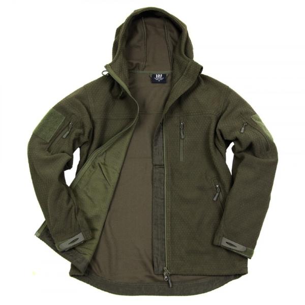 GIACCA FLEECE HEXAGON OD GREEN 101INC.