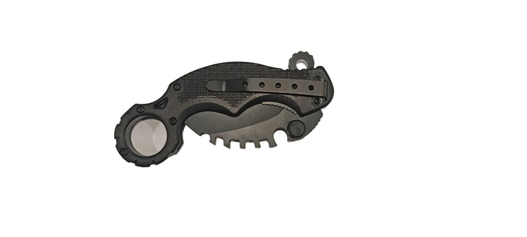 COLTELLO KARAMBIT SUPERNOVA SKULL CON LAMA DA 6cm