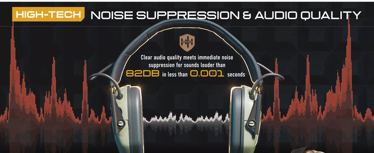 CUFFIE ELETTRONICHE M300A EARMOR