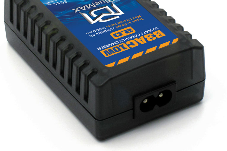 Caricabatterie compatto per batterie Li-Po BLUEMAX POWER B3AC 20W BLUEMAX