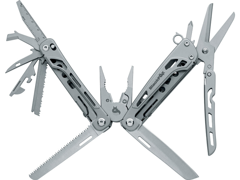 PINZA MULTIUSO IN ACCIAIO INOSSIDABILE AISI 440 BLACK FOX