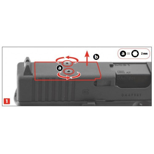 PISTOLA GLOCK 17 GEN5 MOS CO2 CAL. 4,5 PIOMBINI <7,5J UMAREX