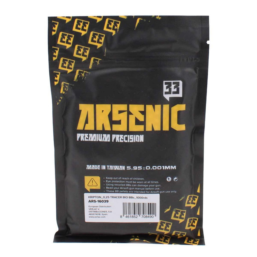 PALLINI TRACCIANTI Colore verde BIO 0,25 KRYPTON LINE ARSENIC