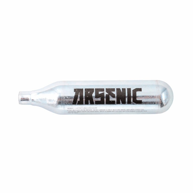 CONFEZIONE DA 25 BOMBOLETTE DI CO2 DA 12gr ARSENIC