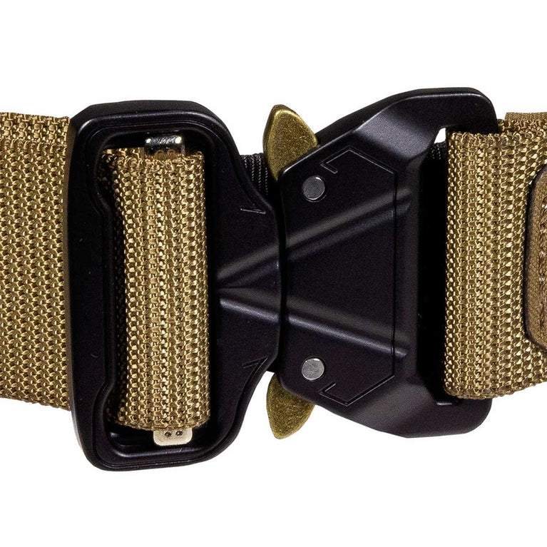 CINTURONE CON SOTTOCINTURA HOOK LASER MK. 1 COYOTE BROWN CORSO