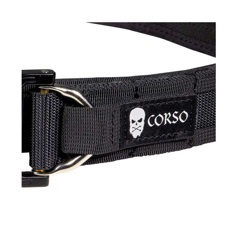 CINTURONE CON SOTTOCINTURA HOOK MOLLE MK. 2 NERO CORSO