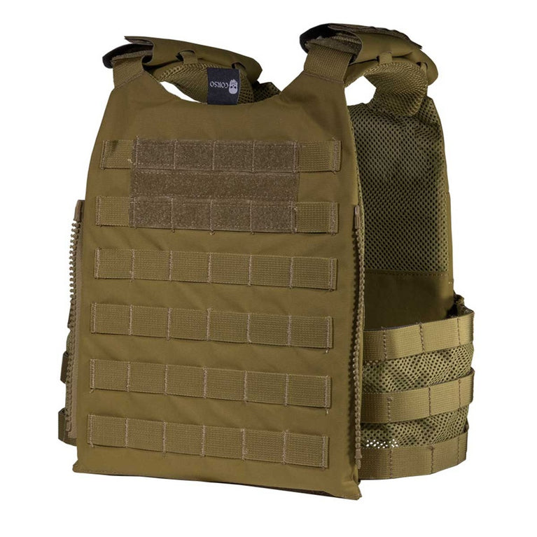 PLATE CARRIER DRAKE MK2 COYOTE BROWN CORSO