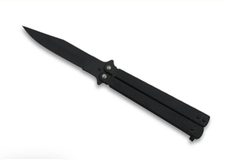 Coltello a farfalla lama da 9 cm acciaio BALISONG
