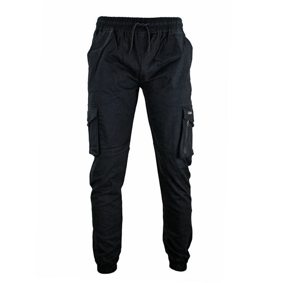 PANTALONI CARGO NERI CORSO