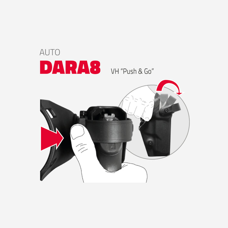 FONDINA IN POLIMERO LIV.III PER BERETTA APX E APX A1 VEGA HOLSTER