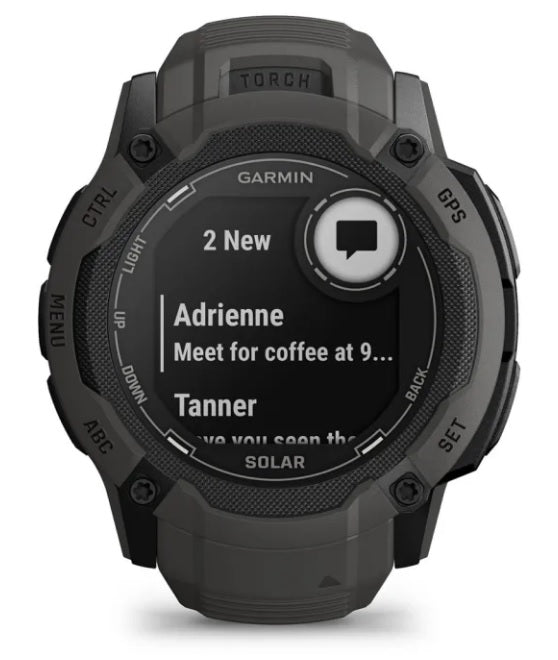 SMARTWATCH INSTINCT 2X SOLAR GRAPHITE GARMIN