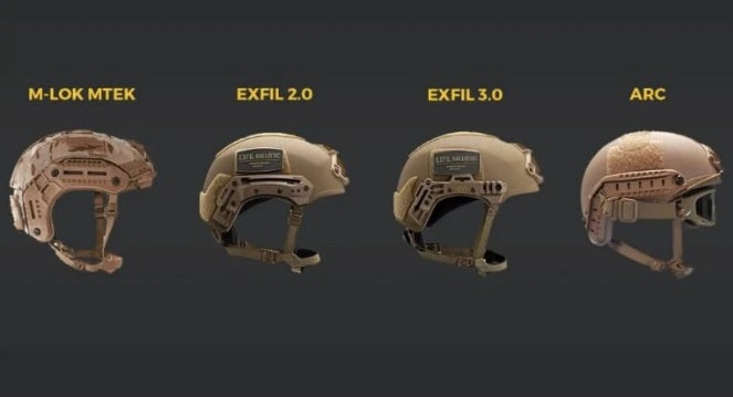 SET 2 ATTACCHI RAIL ARC MODEL EARMOR