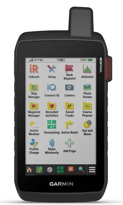 DISPOSITIVO GPS PORTATILE TOUCHSCREEN CON TECNOLOGIA INREACH MONTANA 760I GARMIN