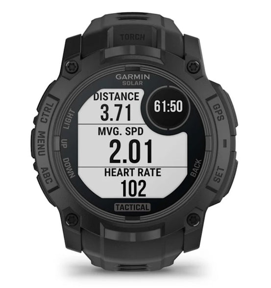 SMARTWATCH INSTINCT 3 50 mm SOLAR TACTICAL EDITION NERO GARMIN