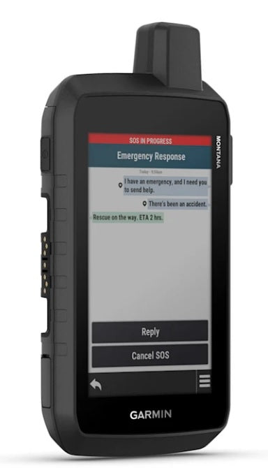 DISPOSITIVO GPS PORTATILE TOUCHSCREEN CON TECNOLOGIA INREACH MONTANA 760I GARMIN