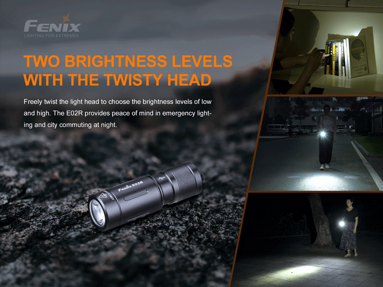 TORCIA E02R 200 LUMENS FENIX