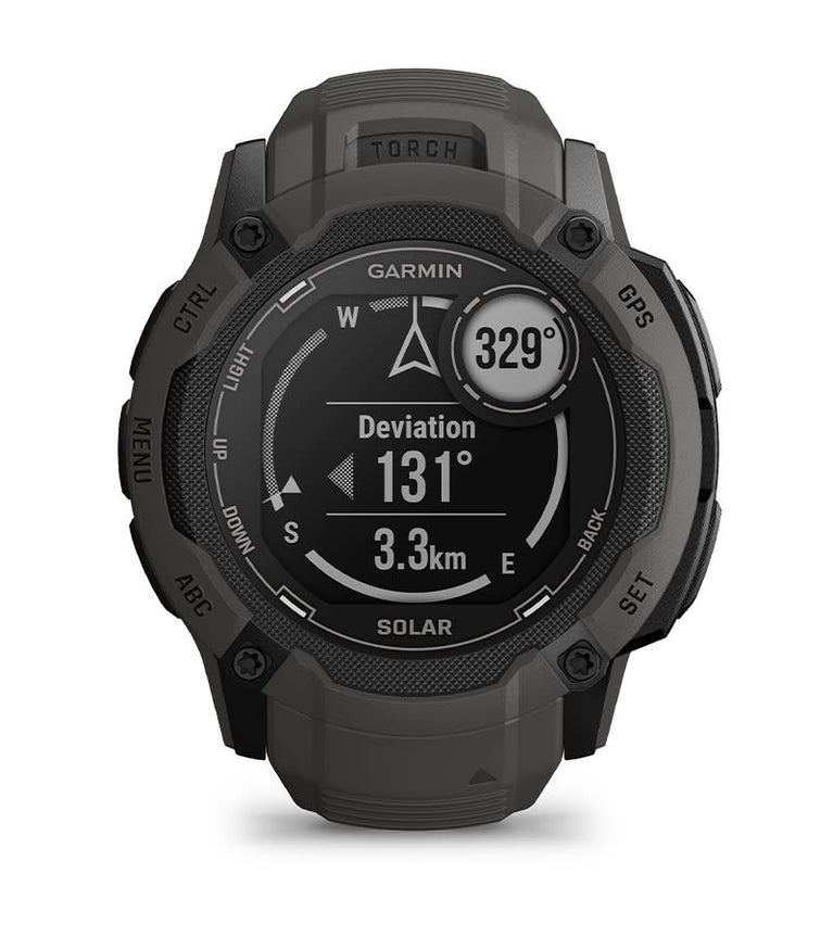 SMARTWATCH INSTINCT 2X SOLAR GRAPHITE GARMIN