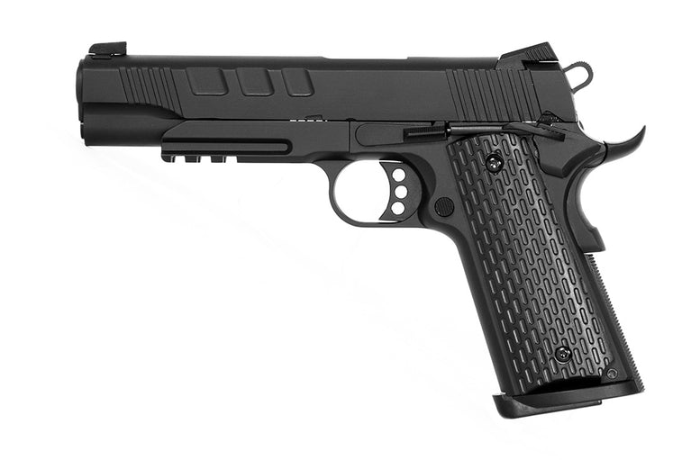 PISTOLA SOFTAIR A GAS E911 DEFENDER NERA EVOLUTION