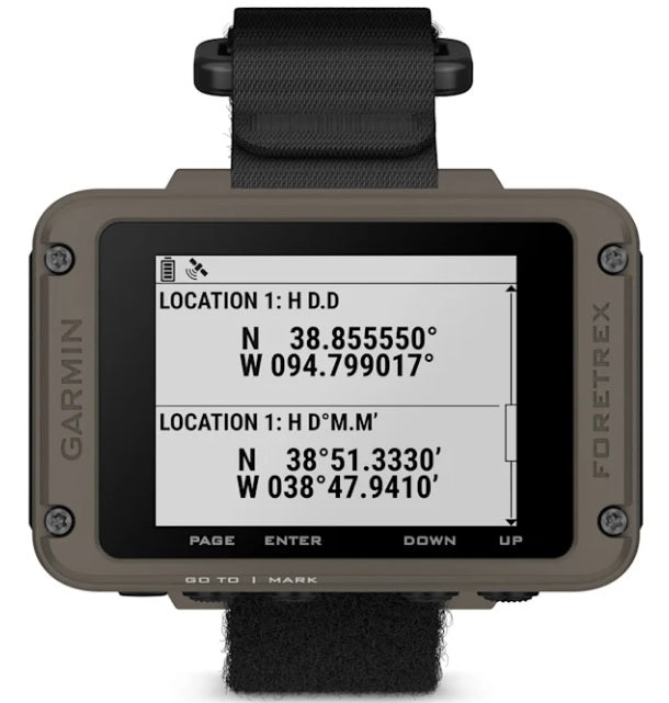 RICEVITORE GPS TATTICO DA POLSO FORETREX 901 BALLISTIC EDITION GARMIN