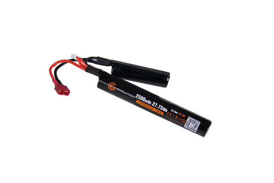 BATTERIA LI-ION 11.1V 2500mAh 27.75Wh CON CONNETTORE T-PLUG EVOLUTION