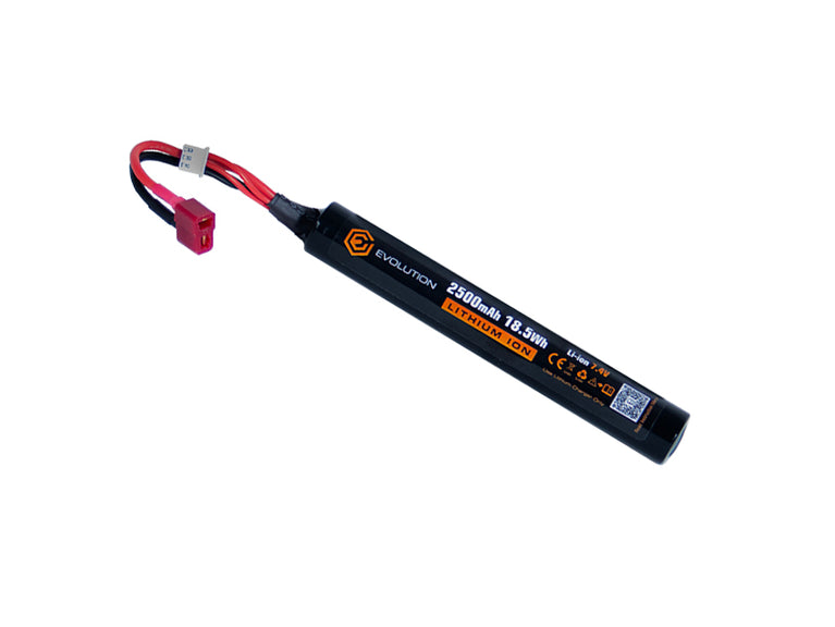 BATTERIA LI-ION 7,4V 2500mAh 18,5Wh CONNETTORE T-PLUG EVOLUTION