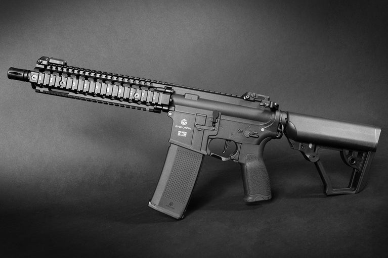 FUCILE SOFTAIR ELETTRICO RECON MK18 MOD 1 10.8" NERO EVOLUTION