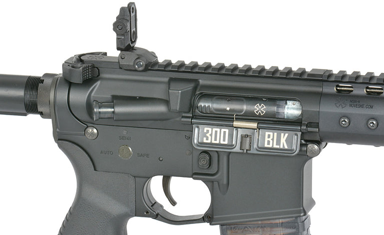 FUCILE SOFTAIR ELETTRICO NOVESKE 10.5" GEN III SHERTY 300BLK AEG ESHOOTER ETU GEN. 2 CYMA PLATINUM