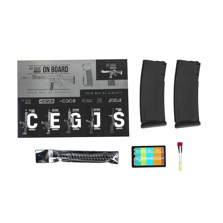 FUCILE SOFTAIR ELETTRICO DANIEL DEFENCE SA-C28 CORE GEN.2 HAL ETU NERO\BRONZO SPECNA ARMS