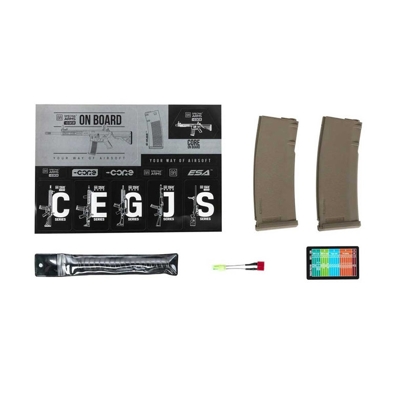 FUCILE SOFTAIR ELETTRICO SA-C24 CORE GEN.2 HAL ETU NERO/BRONZO SPECNA ARMS