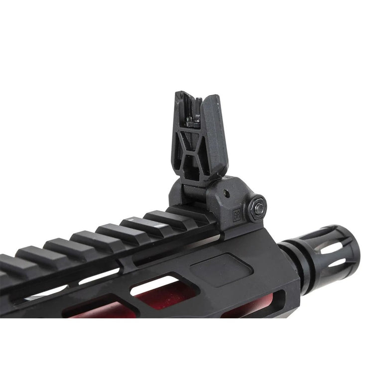 FUCILE SOFTAIR ELETTRICO SA-E39-L EDGE HAL 2 GEN.2 NERO/ROSSO SPECNA ARMS