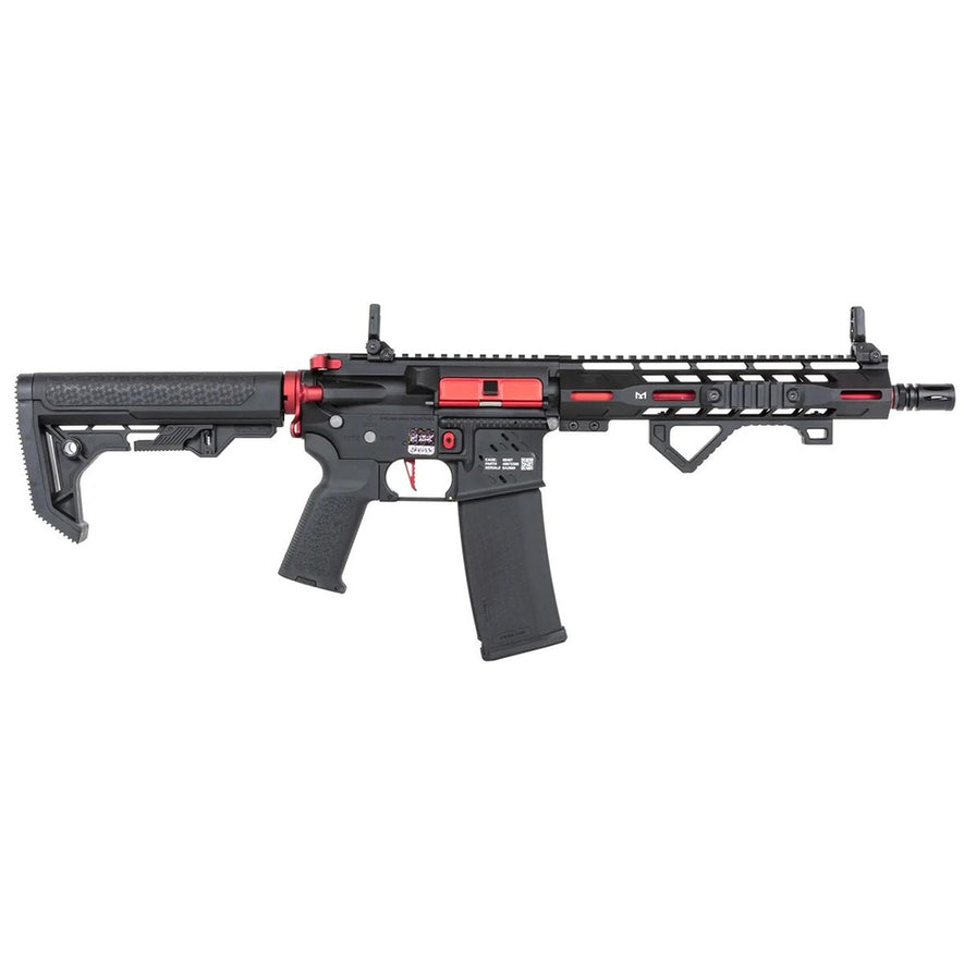 FUCILE SOFTAIR ELETTRICO SA-E39-L EDGE HAL 2 GEN.2 NERO/ROSSO SPECNA ARMS