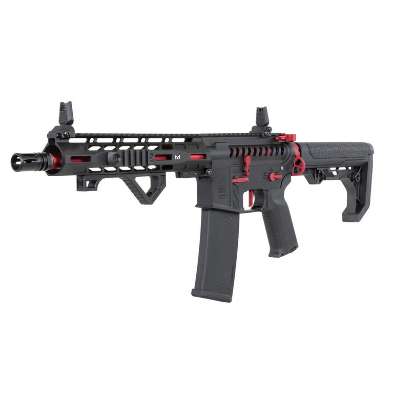 FUCILE SOFTAIR ELETTRICO SA-E39-L EDGE HAL 2 GEN.2 NERO/ROSSO SPECNA ARMS