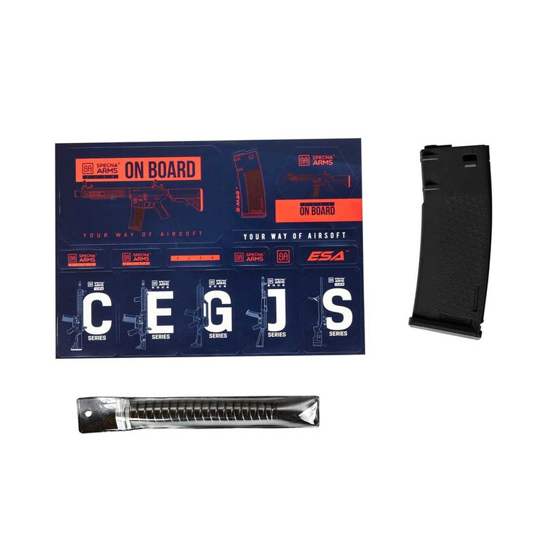 FUCILE SOFTAIR ELETTRICO SA-F01 FLEX X-ASR NERO SPECNA ARMS