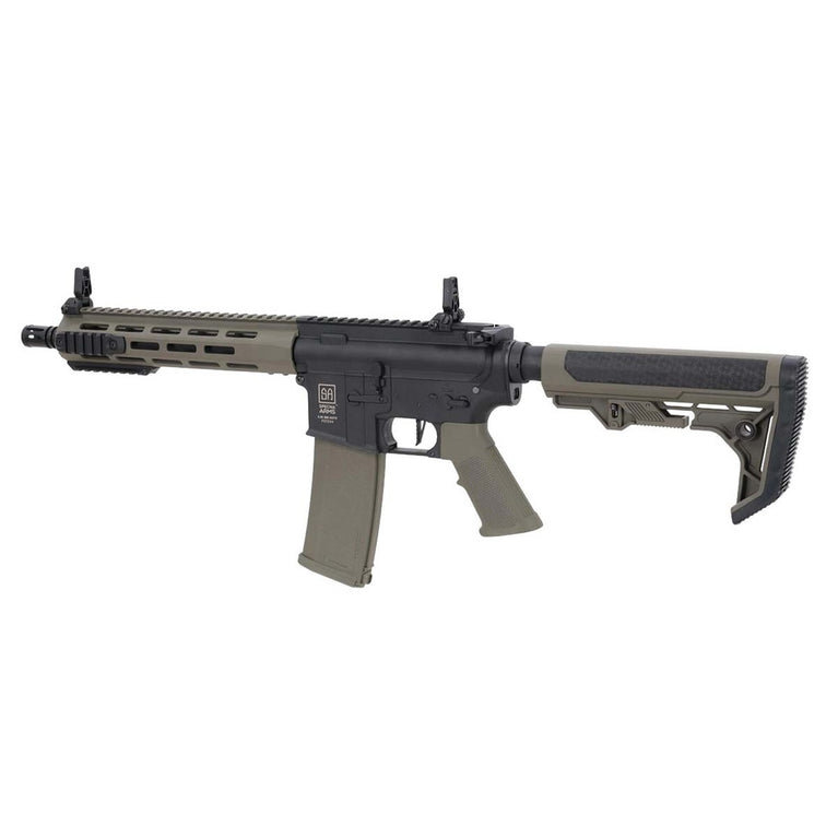 FUCILE SOFTAIR ELETTRICO SA-F03 FLEX GEN.2 HAL ETU NERO/VERDE SPECNA ARMS