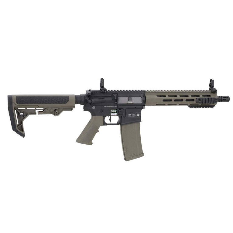 FUCILE SOFTAIR ELETTRICO SA-F03 FLEX GEN.2 HAL ETU NERO/VERDE SPECNA ARMS
