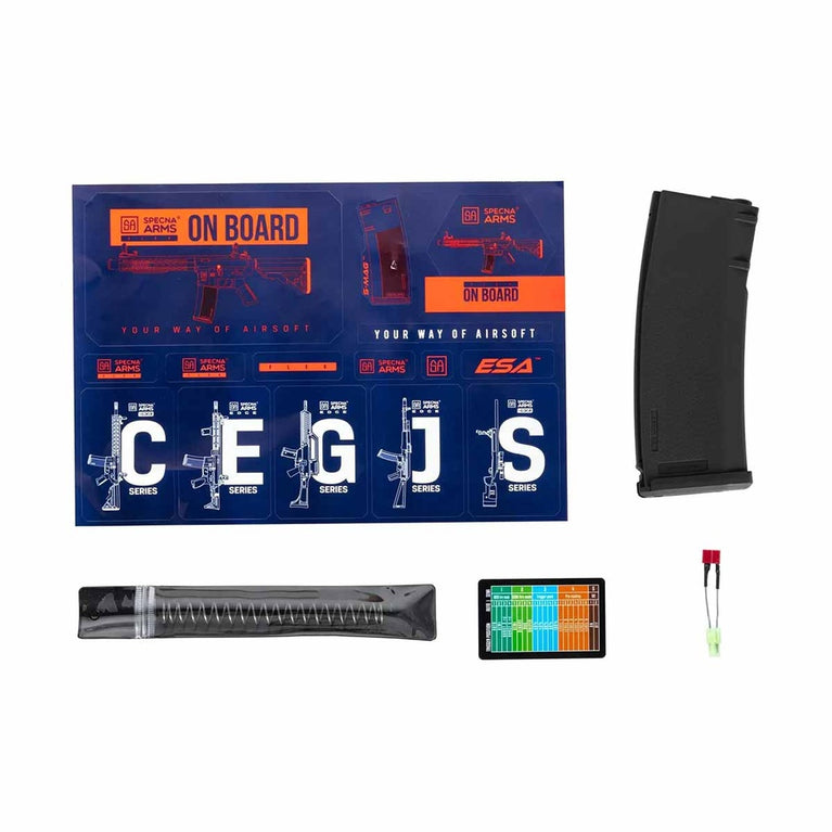 FUCILE SOFTAIR ELETTRICO SA-F05-RL NERO FLEX GEN II HAL ETU SPECNA ARMS