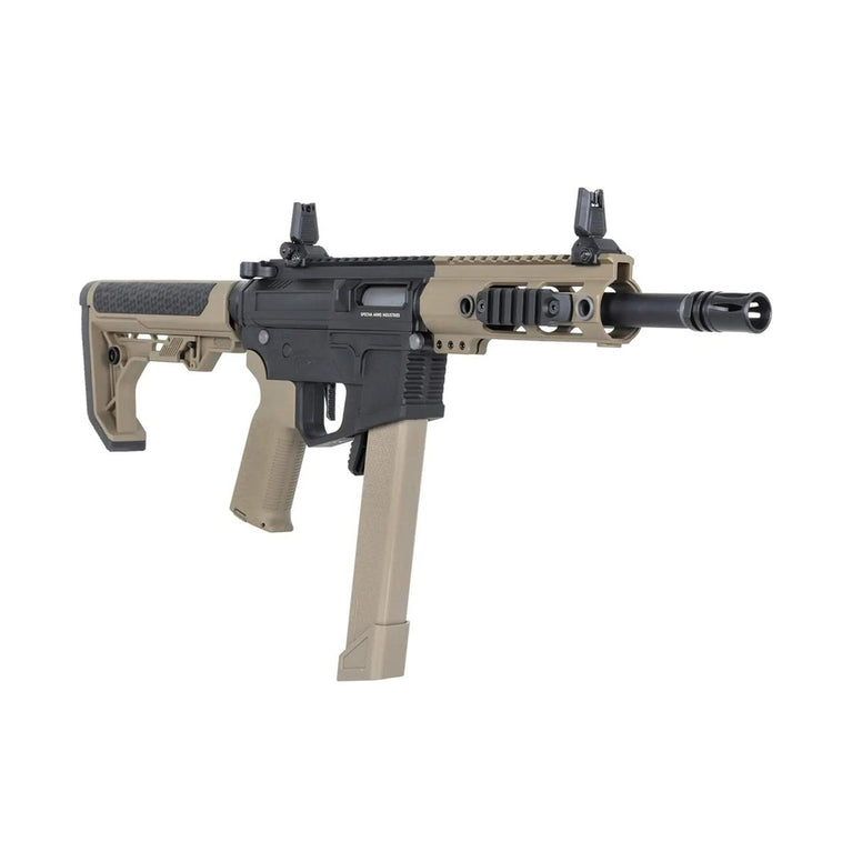 FUCILE SOFTAIR ELETTRICO SA-FX01 FLEX GEN.2 HAL ETU NERO/TAN SPECNA ARMS