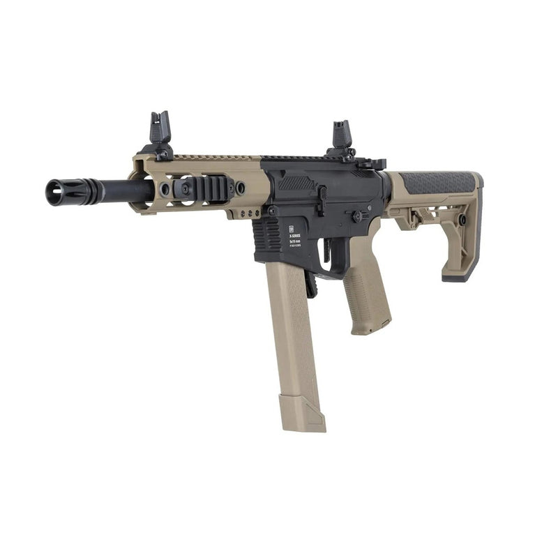 FUCILE SOFTAIR ELETTRICO SA-FX01 FLEX GEN.2 HAL ETU NERO/TAN SPECNA ARMS