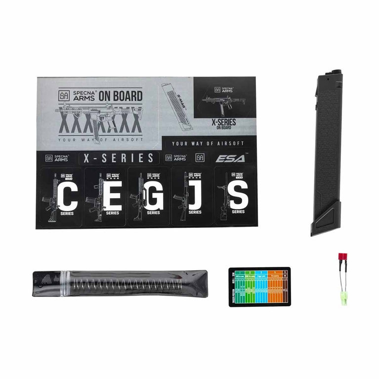 FUCILE SOFTAIR ELETTRICO SA-FX02 FLEX GEN.2 HAL ETU NERO SPECNA ARMS