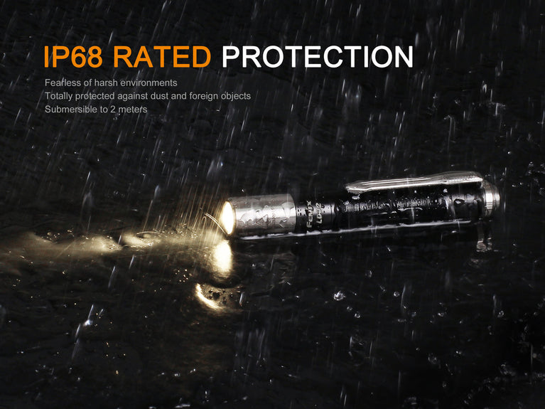 TACTICAL PENLIGHT LD02 V2.0 EDC CON ILLUMINATORE UV FENIX