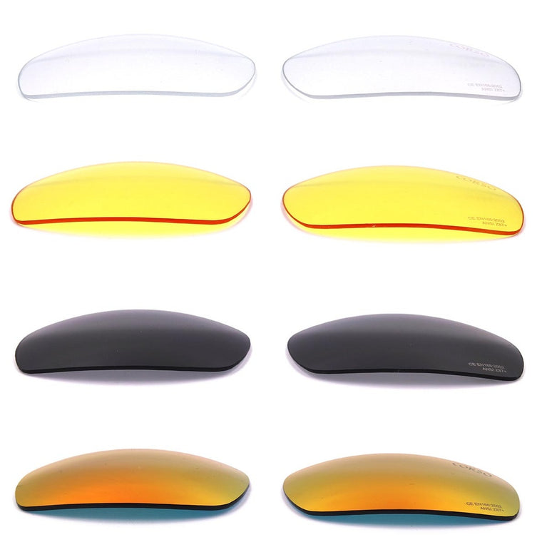 OCCHIALI PROTETTIVI REVENGE DECK CON 4 LENTI E MONTATURA VERDE CORSO