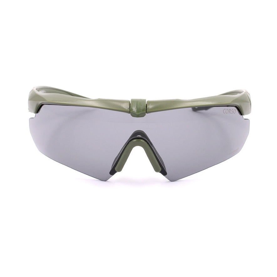 OCCHIALI CON TRE LENTI INTERCAMBIABILI REVENGE GUNNER OD GREEN CORSO
