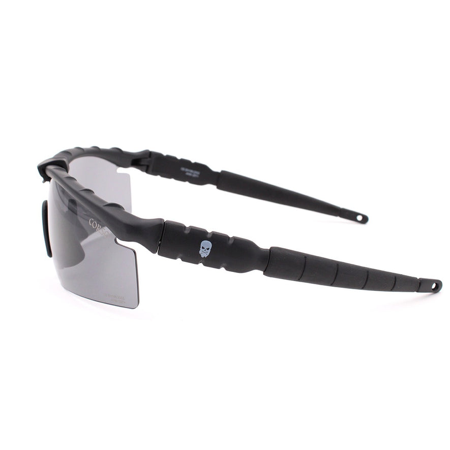 OCCHIALI CON 3 LENTI REVENGE ROGER CON MONTATURA NERA CORSO